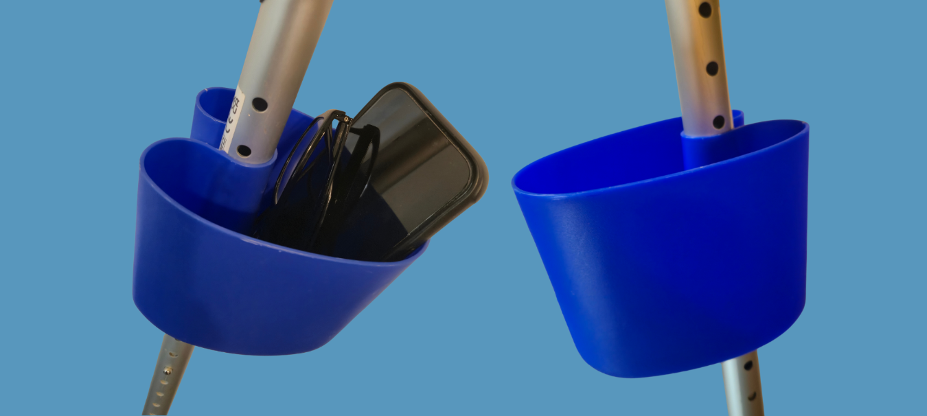 Koala Caddy Holder for crutch users