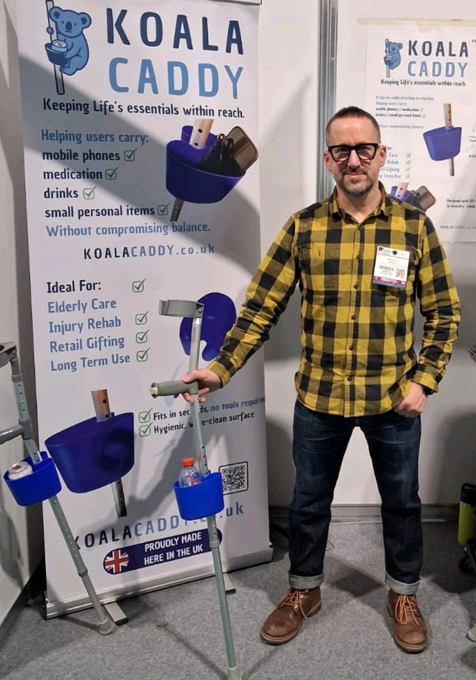 occupation therapy show 2025 koala caddy stand man